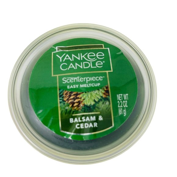 Yankee Candle Scenterpiece Easy MeltCup November Rain Peeps Balsam & Cedar - Picture 4 of 5